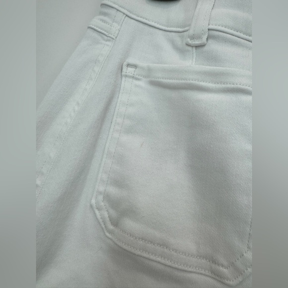 Spanx Cropped Wide Leg Jeans With Patch Pockets - Picture 8 of 8